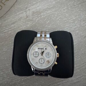 Michael Kors Two-Tone Chronograph Watch
